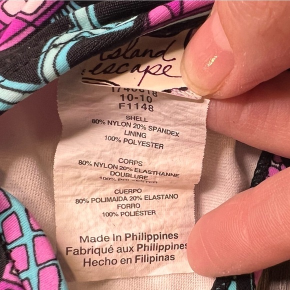 D19.09 Island Escape 3 pc Swim Mix-and-match Size 8/10 Medium. - Picture 6 of 10